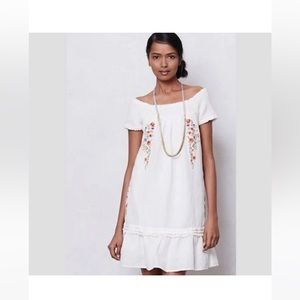 Moulinette Soeurs Embroidered Dress- Anthropologie Sz 0